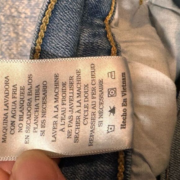 Kancan Los Angeles Women's Distressed Skinny Jeans Blue Size 28 - Picture 7 of 8